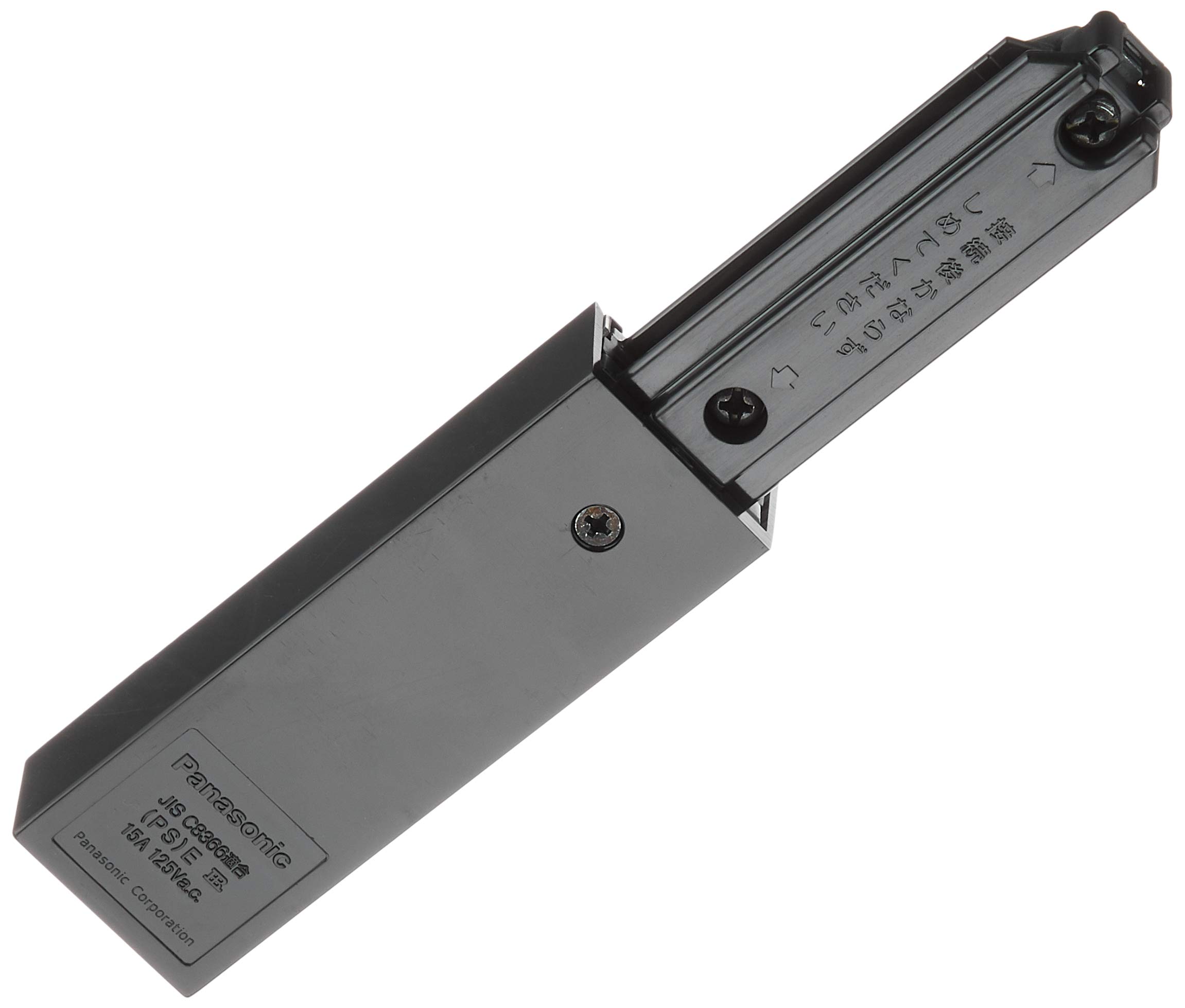 

Panasonic Shopline для проводки светильников, заглушка для подвода питания, черная, DH0241K, чёрный