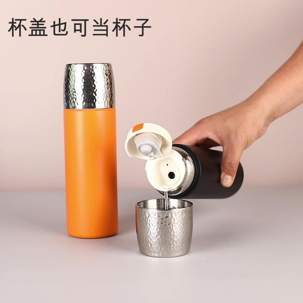 Hammer cup LOGO advertising cup Professional lettering Business style thermos cup Printing pattern Opening cup