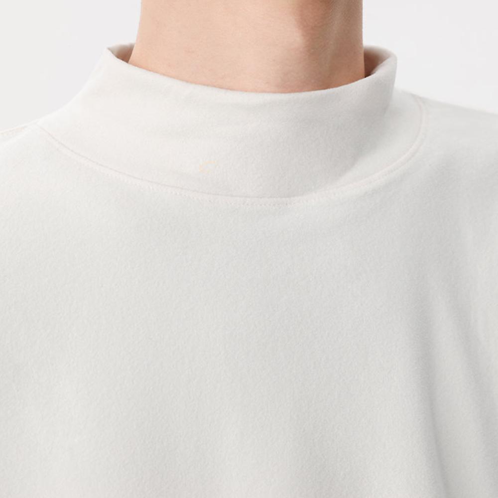 Men's Casual Long Sleeve T-shirt Gentlemen Loose Pullovers Autumn Shirts Male Tops Dralon