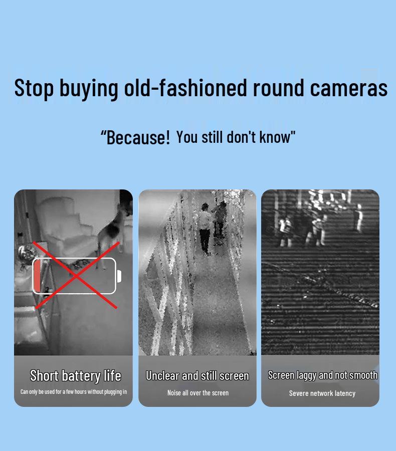 Wireless HD Indoor Security Camera with Direct Mobile Connection