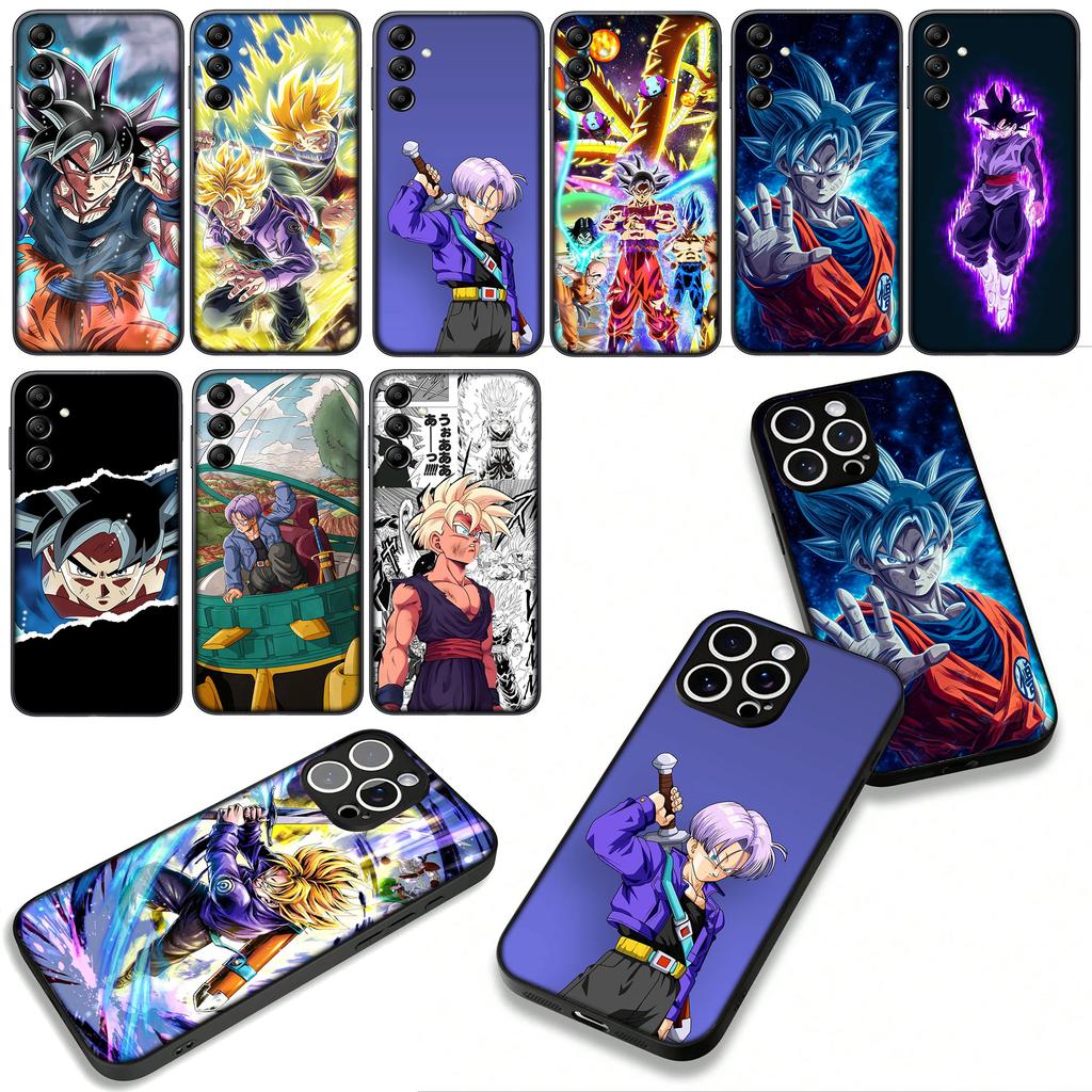 Trunks Dragons Torankusu Gokus Balls Phone Cover for Apple iPhone 16 15 14 Plus 13 12 Mini 17 Pro Max + ProMax 16E Air Case