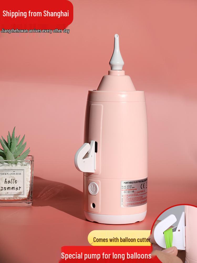 Portable Electric Balloon Inflator - Universal Automatic Magic Balloon Pump for Home Use