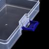 1Pc Square Translucent Box Durable Strong Storage Box Packing Plastic Boxes Waterproof Multifunctional Dustproof Storage Case