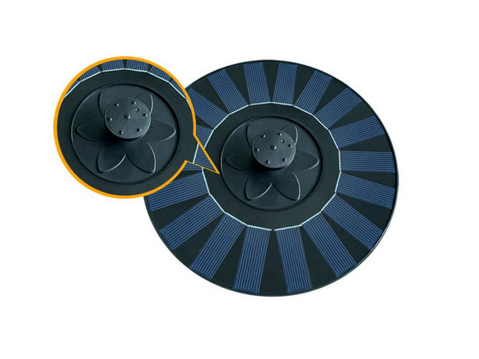 Zonnepaneel Drijvende Fontein met Watertekort Bescherming - Verkrijgbaar in 13CM, 16CM en 18CM Maten