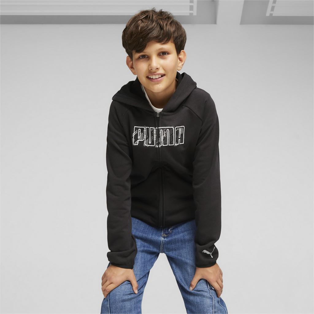 Puma Active Sports Fz Tr Sweatshirt 67629101 R 116