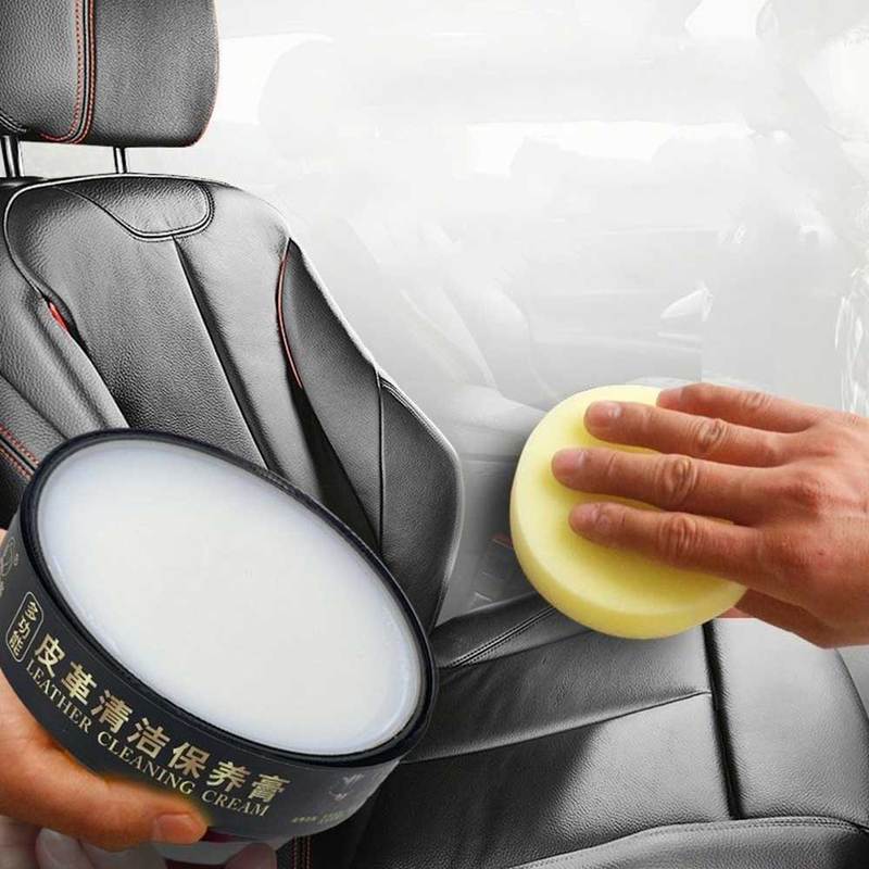 1x Multifunctional Car Sofa Maintenance Cream Car Seat Leather Cleaning Care Cream Car Interior Leather Refurbish Repair Coating