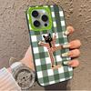 Cute Lazy Lying Gray Cat Hard Frosted Case for iPhone 17 Air 16 E 15 14 Plus 13 12 Mini 11 Pro Max Acrylic Sheet Silicone Cover