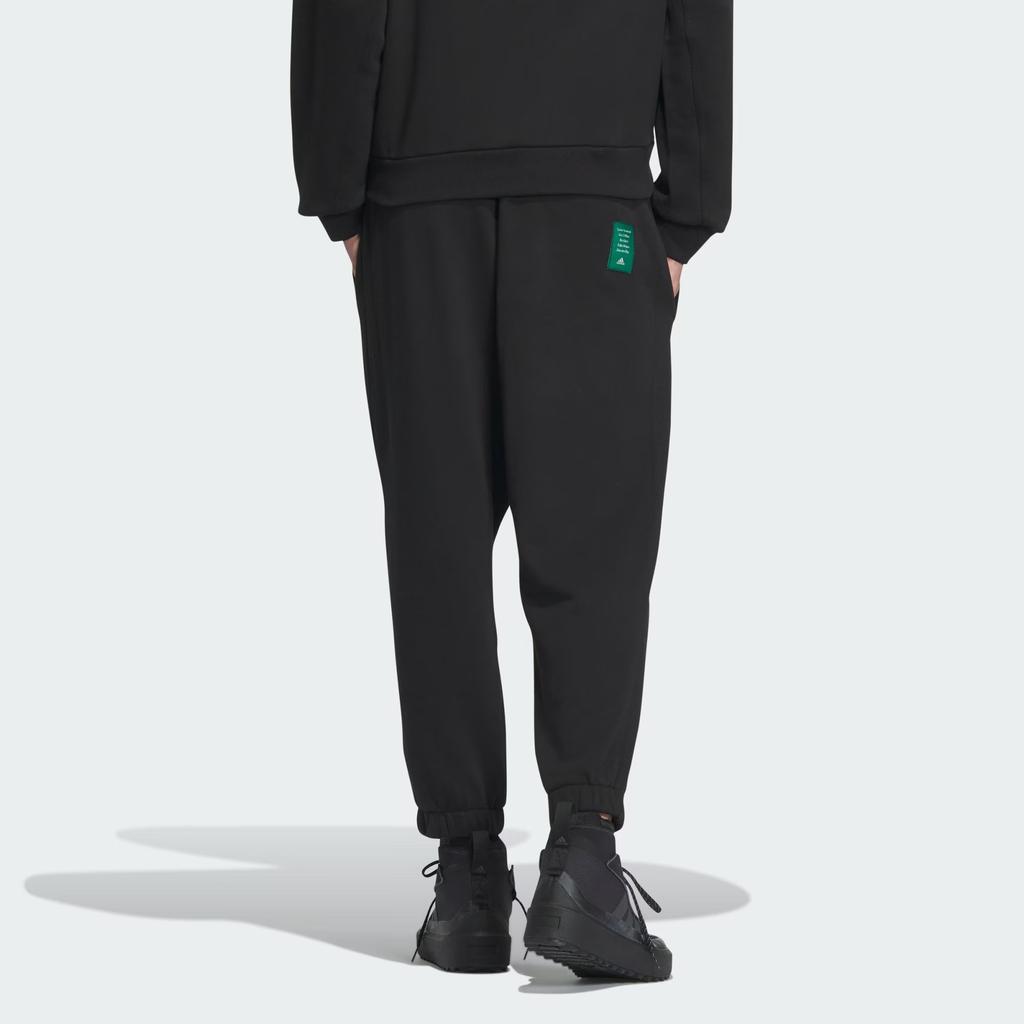 Adidas Heavy French Terry Joggers Men Bottoms Black IT3949