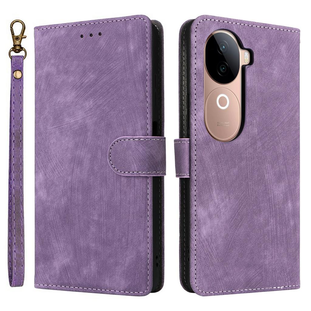 For vivo V40e 5G/iQOO Z9s 5G Wallet Phone Case RFID Blocking PU Leather Flip Cover Stand View