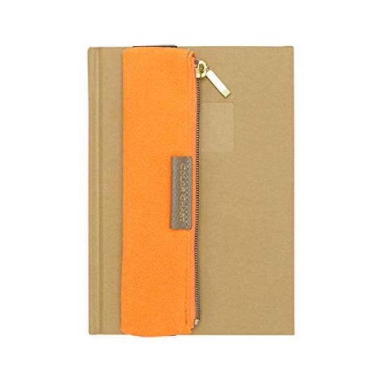 Color Chart Band Pencil Case A6 Lantern Traveler's (73 Cherry)