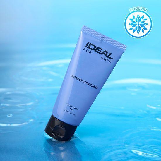 Ideal for Men Power Cooling Aftershave Gel 100mL