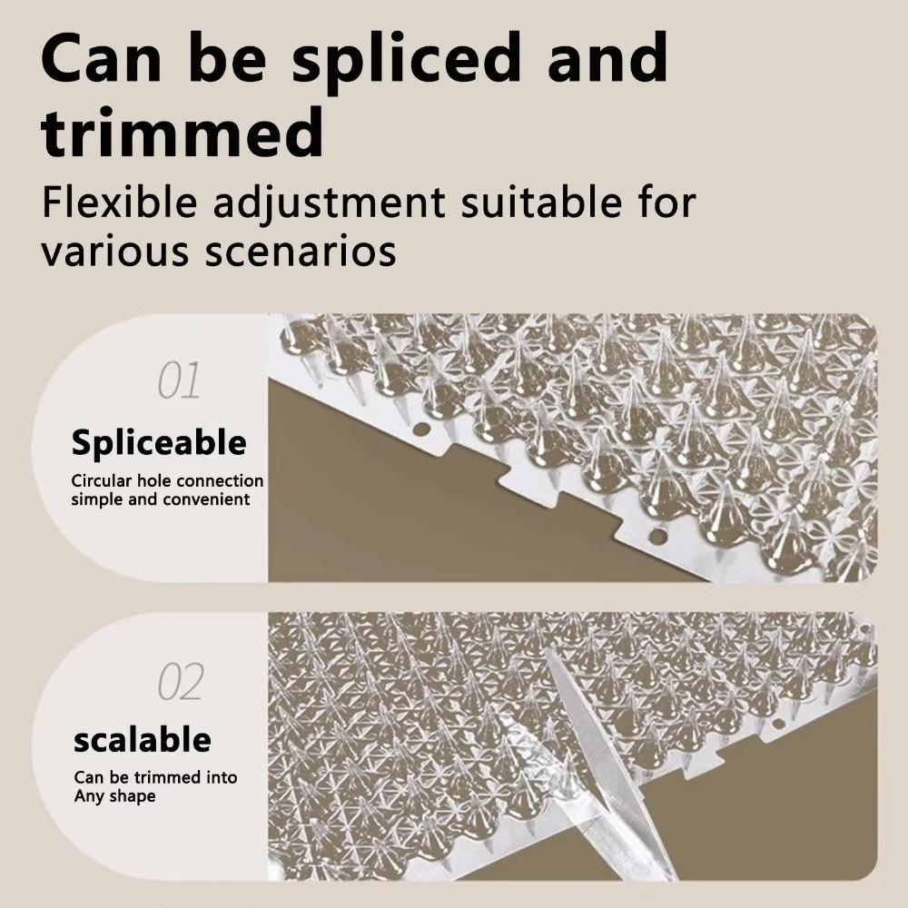 Mit Stachel-Katzenkot-Matte Verdickte Trainingsmatten Neue Katzenabwehrmatte für Pflanzen Möbel Innenbereich