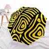 1pc Abstract Art Optical Illusion Automatic Folding Umbrella Portable Collapsible 8-Rib Umbrella for All Seasons, Casual Outdoor Accessory, B74