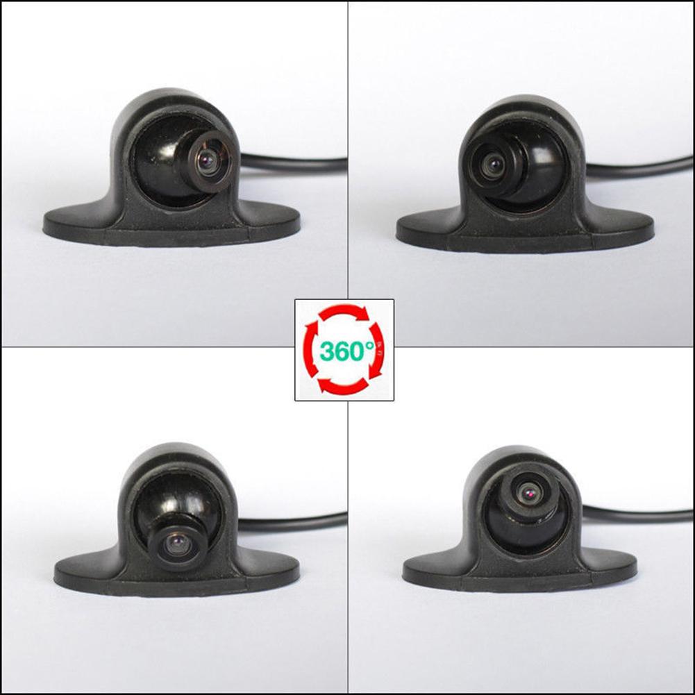 12V Mini CCD Coms HD Night Vision 360 degrees  Car Rear Front Side View Backup Camera