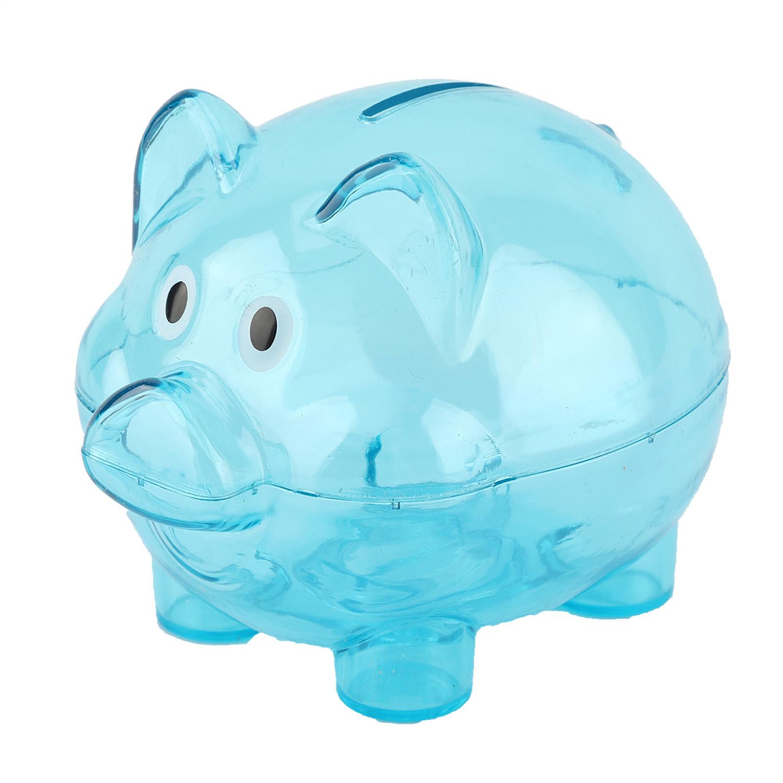 

Милая креативная цветная свинья-копилка, подарок на день рождения, игрушка-копилка Small blue