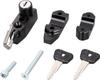 KITACO Helmet Holder Bar Clamp Type (Black/Black) 22.2 80-564-90250