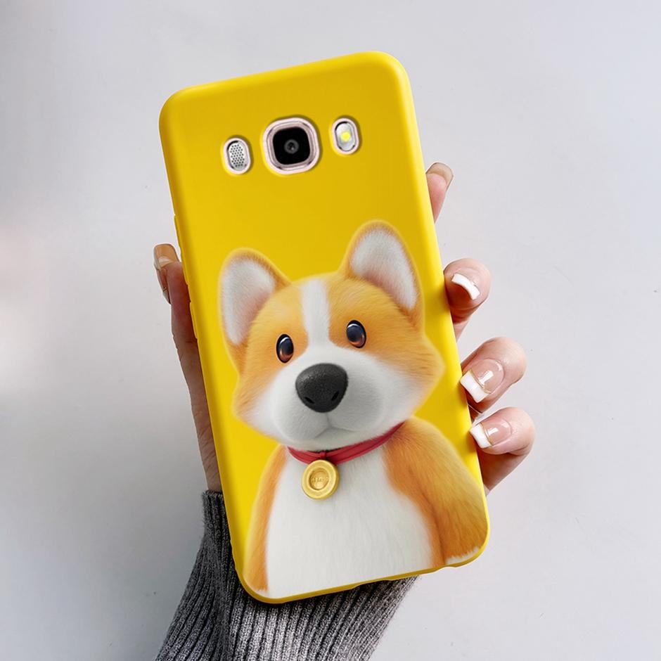 For Samsung Galaxy J7 2016 Novel Style Painting Back Cover Coque For Samsung Galaxy J7 2016 Cute CartoonThick Fashionable Shells