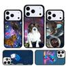 Skater Dog In Space Phone Case For iPhone 17 AIR 16 Pro Max 15 14 Pro 11 12 13 Shockproof Silicone Cover