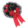 Gothic Magic Girl Hairpin Olita Hair Accessories Halloween Comics Hairpin Lace Bow Headgear Witch Hat