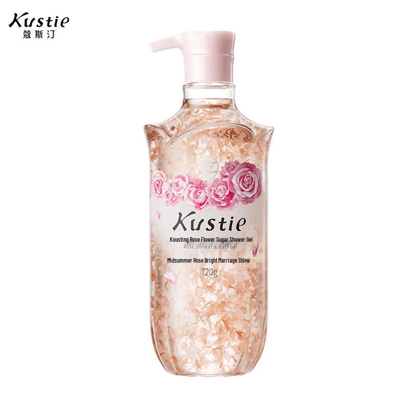Kustie Rose Petal Shower Gel