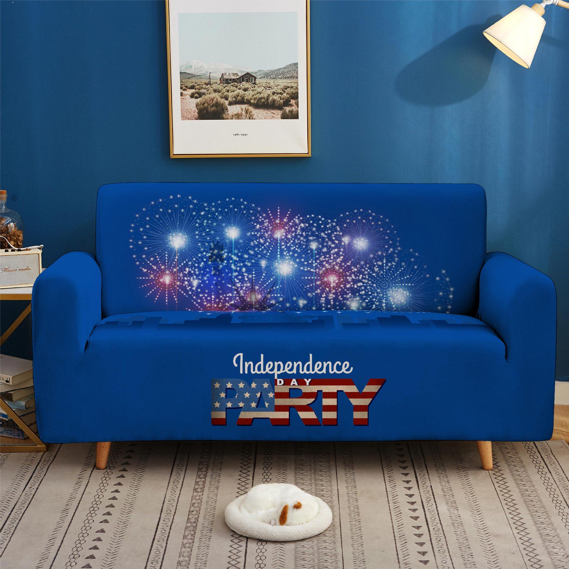 

Elastic All-Inclusive Sofa Cover, Independent Day Multi-Person Combination Sofa Cover, Lazy Sofa Cover 90 * 140cm one seat