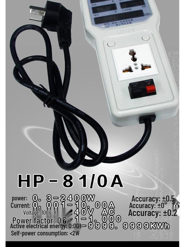 Macro HP9800 Energy Power Meter & LED Lamp Tester