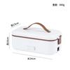 Stainless Steel Electric Lunch Box Corded Heating Compact Design Adjustable Temperature Control Office Food Jar Essential