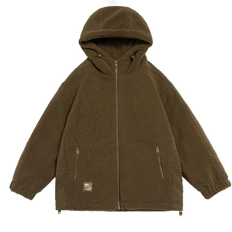 

Мужская короткая зимняя куртка-пуховик с флисовой подкладкой - 90% пух белой утки, большой размер, толстая и теплая. 3XL (recommended for 170-190 jin) хаки