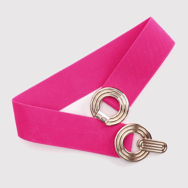 Women's Casual Elastic Waistband Decorative Fashion Belt