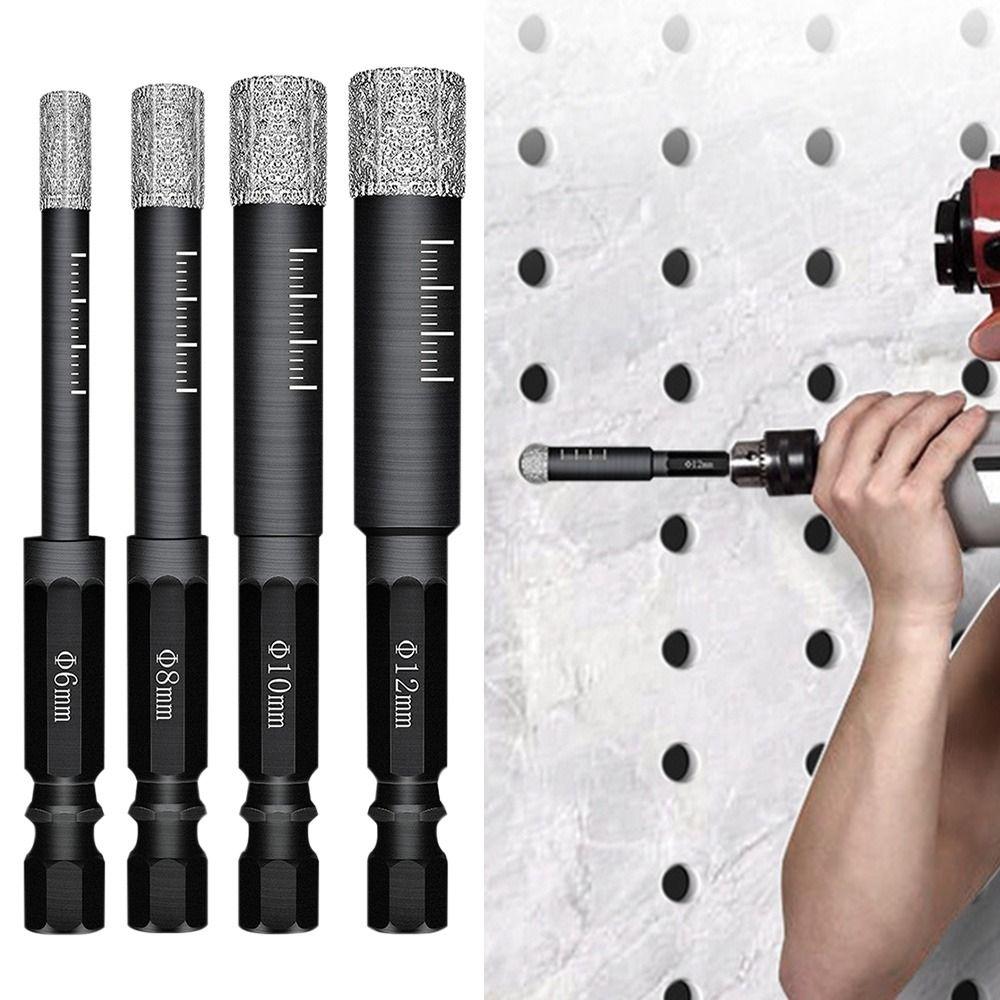 

Алмазные сухие сверла с шестигранной ручкой, открывалка для отверстий, многофункциональная кольцевая пила, резак для гранита