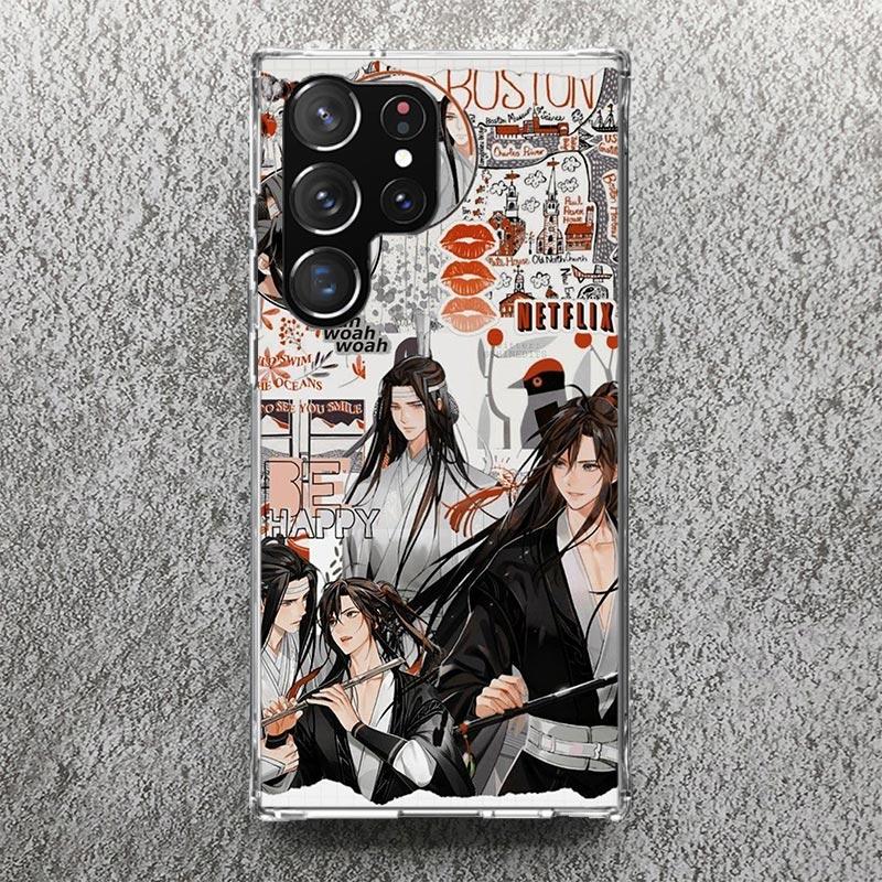 Mo Dao Zu Shi MDZS Manga Phone Case For Samsung Galaxy S25 S24 S23 Ultra S22 Plus S21 S20 FE S10 + S25Ultra S24U Soft Cover Shel
