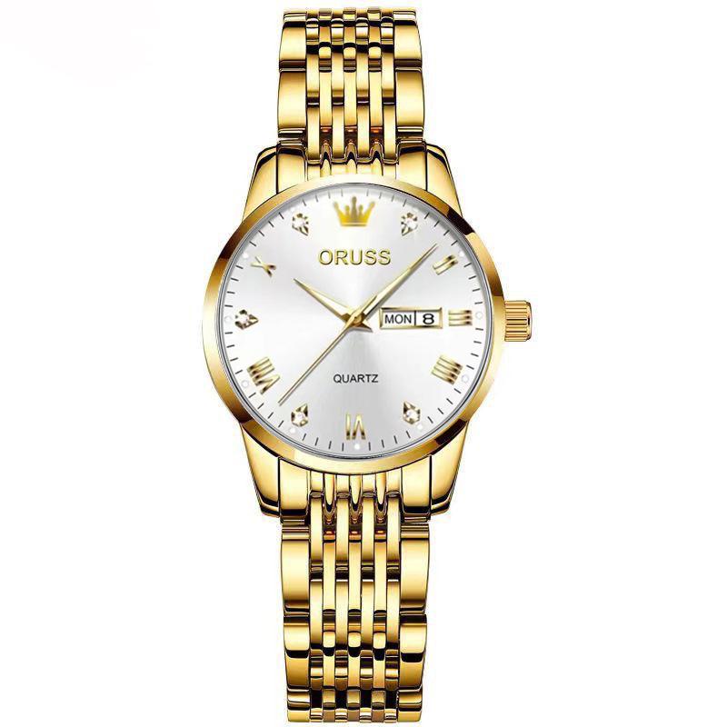 Horloge Horloge Zakelijk Eenvoudige Wijzerplaat Lichtgevend Dameshorloge Horloge Tide Waterdicht Kalenderhorloge