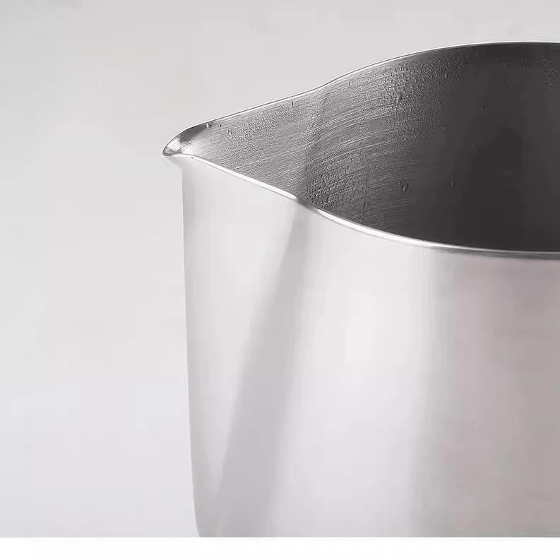 350ml/600ml Milk Frothing Pitcher Jug with Temperature Display Stainless Steel Latte Art Barista Cappuccino Espresso Coffee Cups