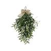 60cm Artificial Olive Garland-faux Olive Wreath With Greenery Leaves For Front Door, Wall Hanging Decor For Farmhouse
