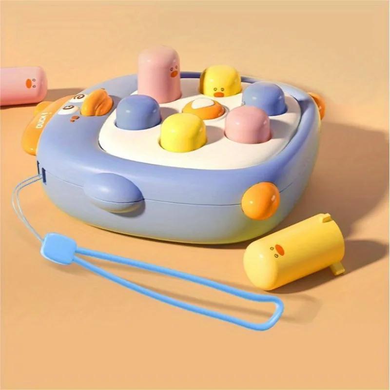 Stressabbau Spielzeug Handheld Elektrisch Schnelles Drücken Blasen Fidget Spielzeug,Mini Cartoon Hau den Maulwurf Spielzeug für 3 4 5 6 Mädchen Jungen