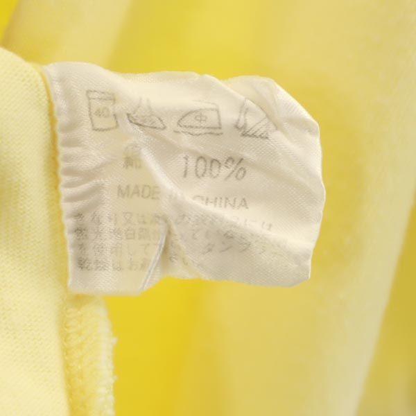 MISSONI SPORT Logo Stickerei Kurzarm T-Shirt M gelb Herren Gebraucht