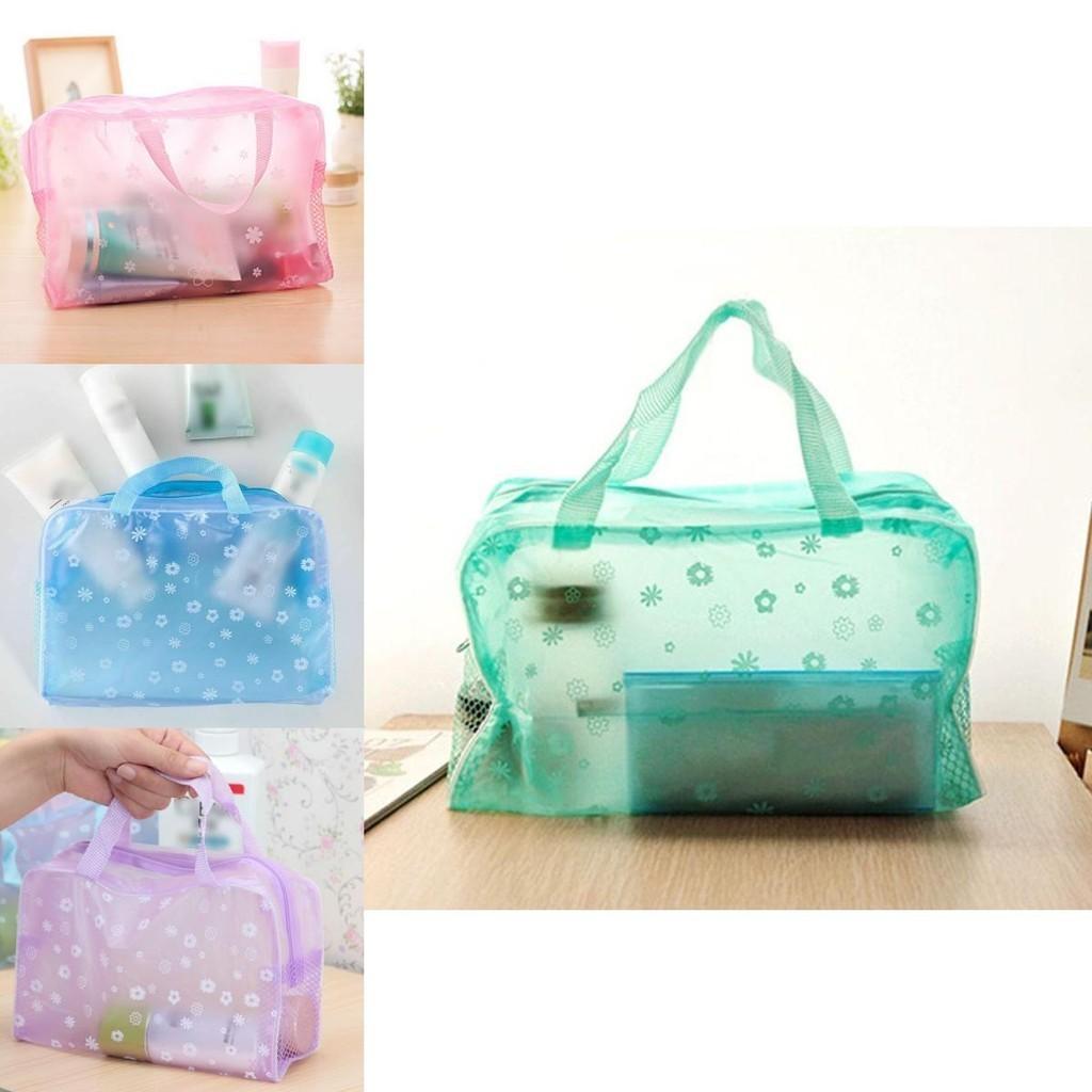 Elegante Damen Make-up Tasche Etui Reise Kosmetik Organizer für unterwegs Beauty-Essentials