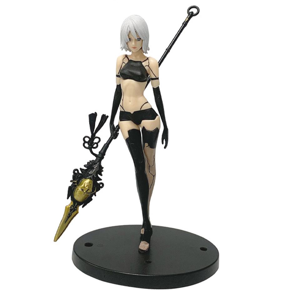 отрицать: Автомата 2B Версия Зайчик. Аниме Коллекционная Фигурка ПВХ Модель Игрушки Статуэтка Кукла Настольное Украшение Подарок для Взрослых