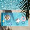 Cartoon Cute M-MalteseS Line Dog Towel Soft Lightweight Anti-Sand Large Beach Towel Quick-Drying Bath Sports Family