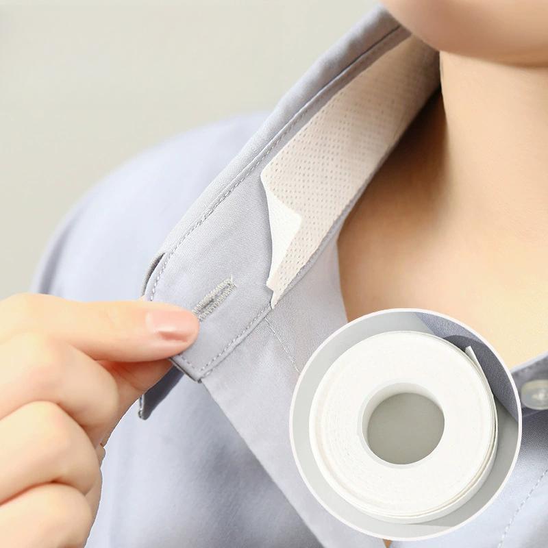 Cuttable Adhesive Neck Sweat Pad for Men and Women Anti-Dirt and Sweat Absorption
