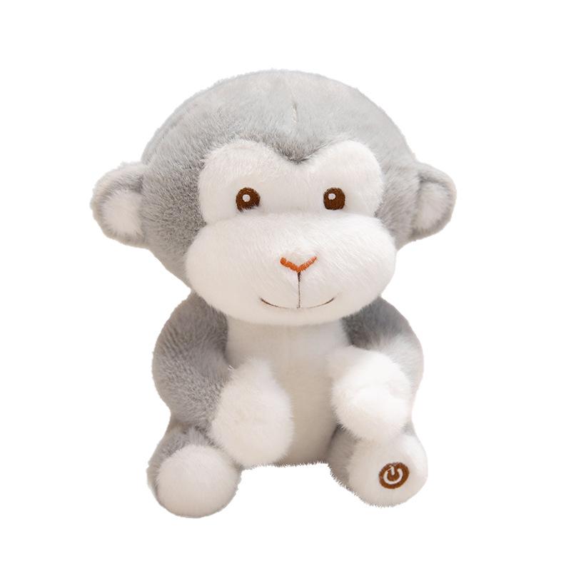 Luminous Elephant Monkey Plush Toy Doll for Kids - Ideal Birthday Gift for Girls
