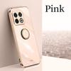 Luxury Plating Ring Holder Soft Silicone Case For OnePlus 10 9 Pro 9R 9RT 8T Shockproof Bumper Lens Protection Stand TPU Back Cover Shell