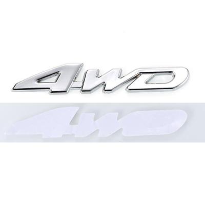 2021 3D Adesivo Metallico per Auto 4x4 Emblema Decalcomanie 4WD Adesivo Emblema Auto Per Honda Mitsubishi ASX Outlander Car Styling