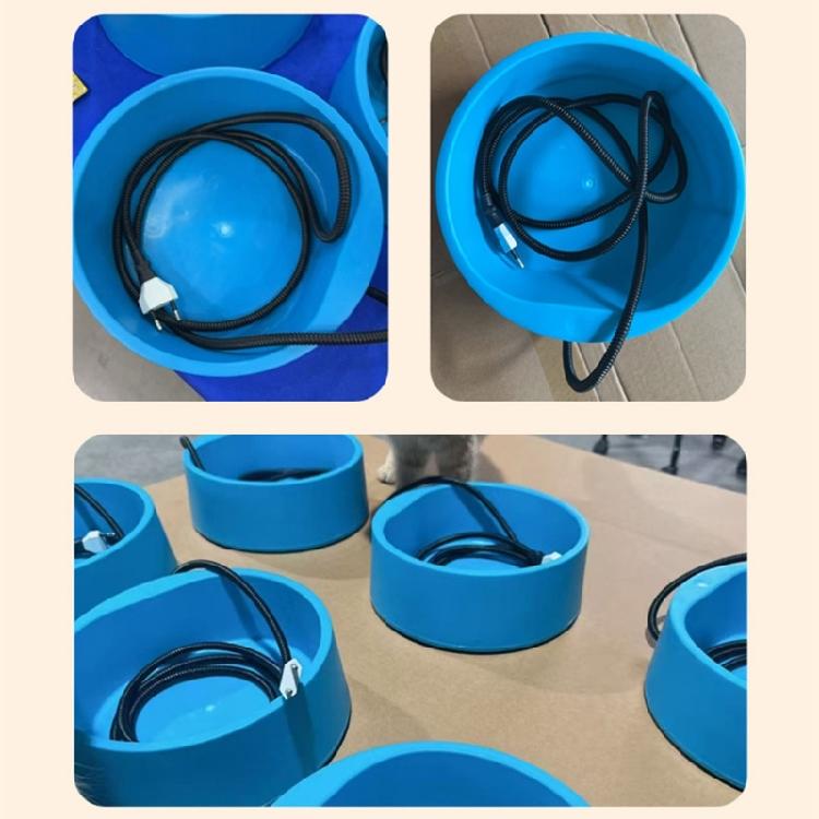 2.6L Auto Temperature Control Pet Water Bowl 220V Heating System For Cold Climates