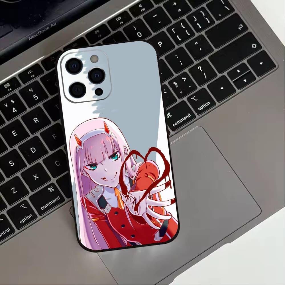 Z-Zero T-Two Anime Phone Case For iPhone 17,16,15,14,13,12,11 Plus,Pro Max,XS,Soft Silicone Black Cover