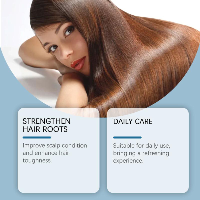 Gentle Nourishing Hair Oil Hydrates Roots Soothes Scalp Smooths Texture for Use After Washing and Drying