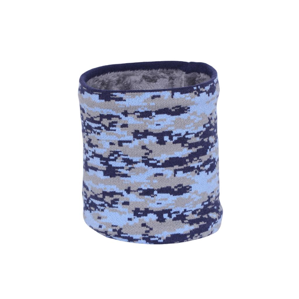 Winter Thickened Neck Cover Men'S Warm Camouflage Neckerchief Outdoor Windproof Cover Mask Scarf Knit Women Neck Gaiter Muffler