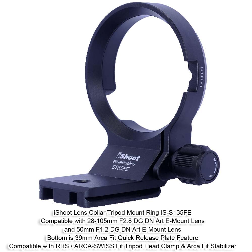 Camera Ring Tripod Tripod Mount Lens Support Lens Bracket Tripod Compatible with Sigma Lenses DG DN 50mm DG DN 50mm DG HSM 28mm DG HSM Art and Ball