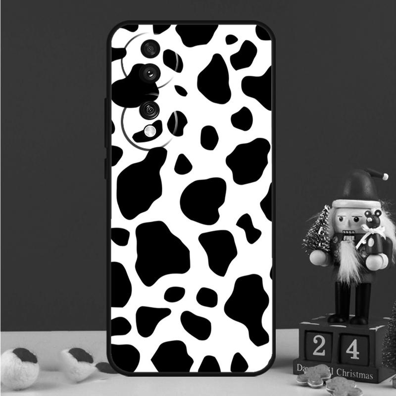 Cow Print Case For Honor Magic 5 6 7 8 Pro Honor 200 400 50 70 90 Lite X8b X8c X9a X9b X9c Win RT Cover