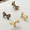 Furniture Hardware Cabinet Door Knobs Vintage Wardrobe Drawer Pulls Bow Tie Brass Handle  Window